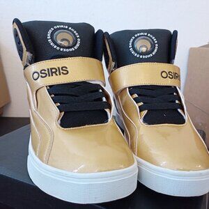 Osiris Rize Ultra 1372 1963 Mens Gold Sneakers Size 9 -- BRAND NEW!